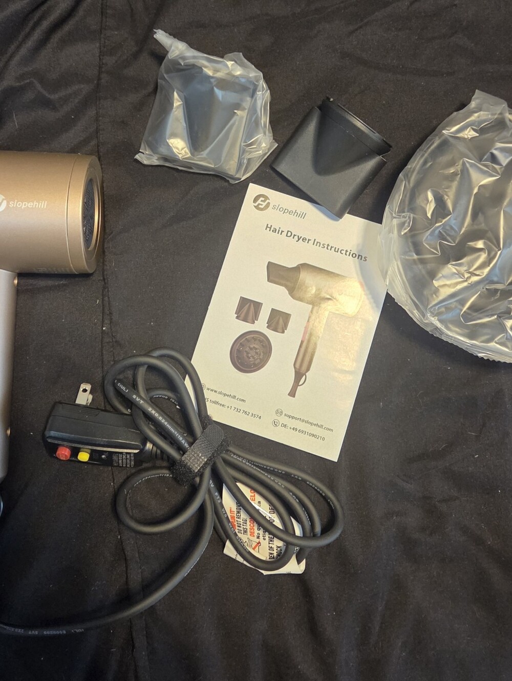 Slopehill Professional Ionic Hair Dryer Kit - Brand New (Tested & Working) - Picture 2 of 2